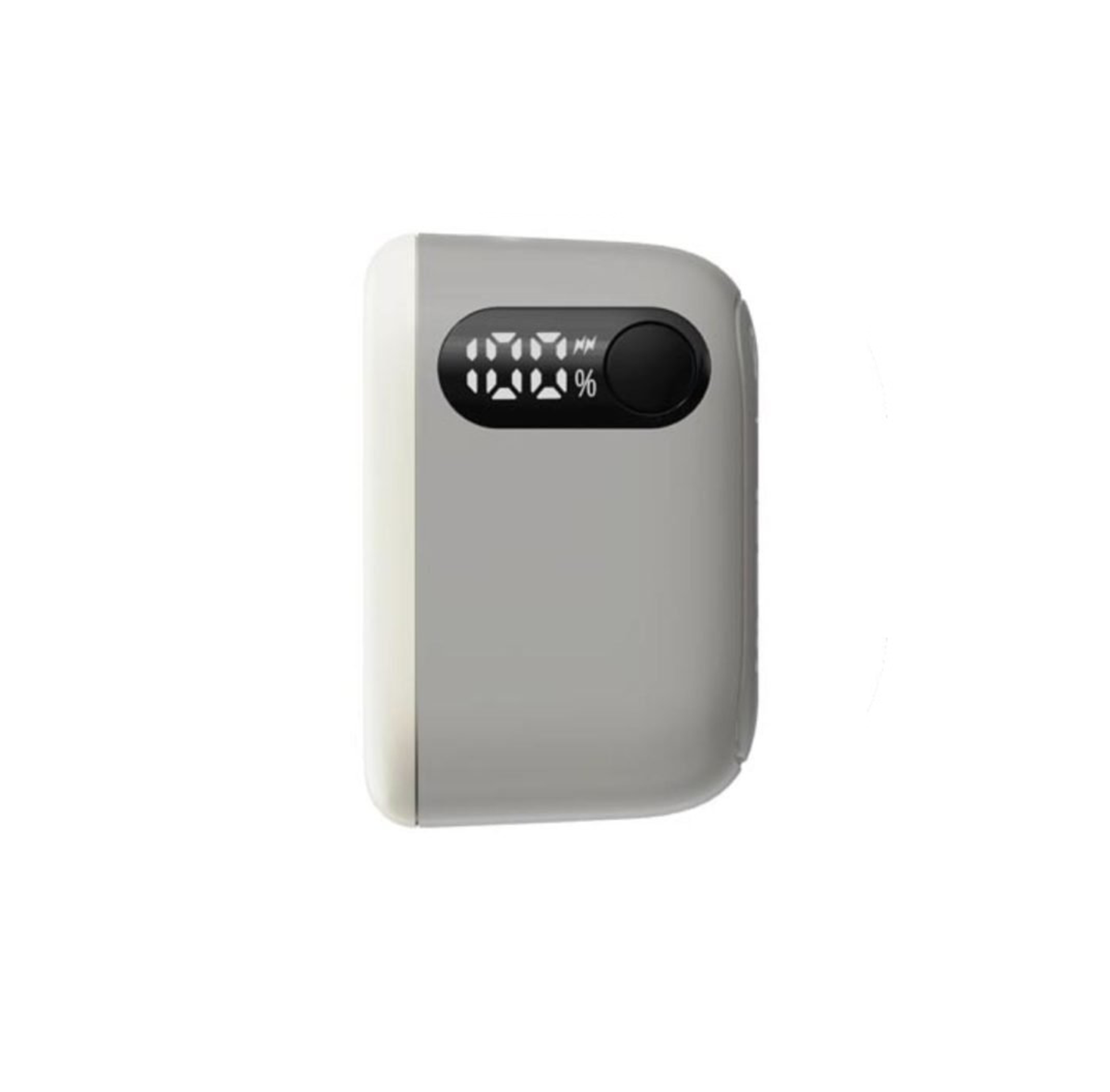 Momax 1-Power Mini 5000mAh Bulit-in foldable USB- C Battery pack | White Momax 1-Power Mini 5000mAh Bulit-in foldable USB- C Battery pack | White
